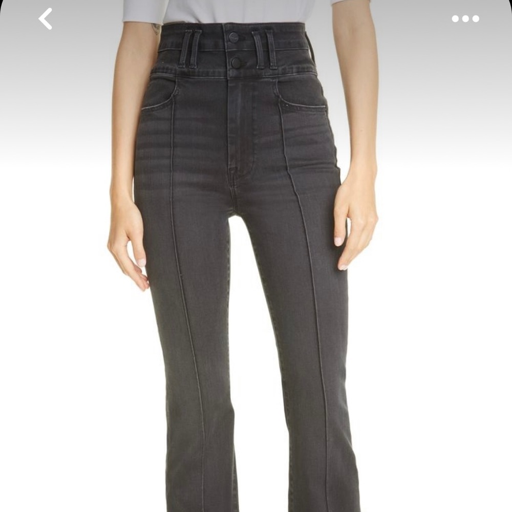 Frame Denim Le Cartroux Flare jeans in Charcoal